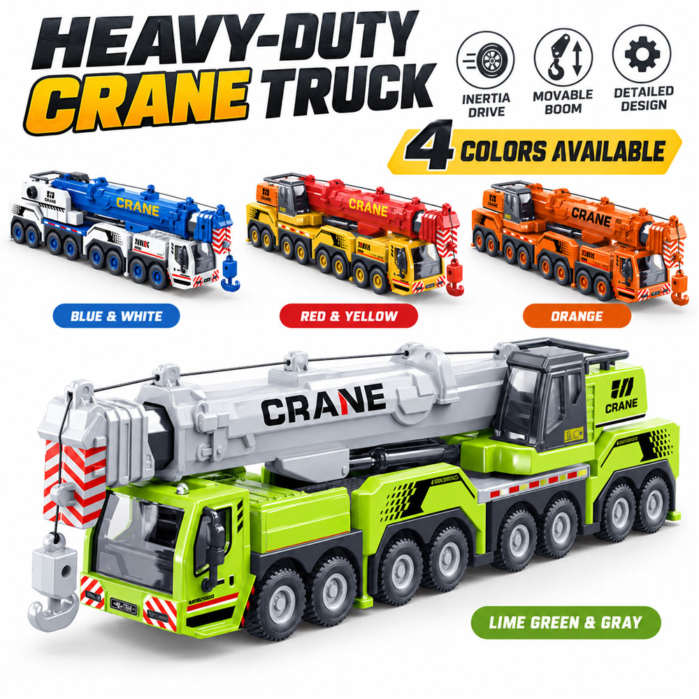Heavy Equipment Bucket - Heavy Duty Crane Truck Inertia Powered