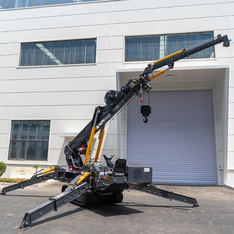 Mini Spider Crane Compact Elec - огляд і ціна Heavy Equipment Lift
