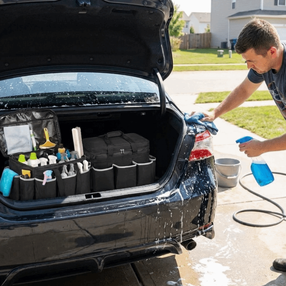 Waterproof Car Wash Tool Bag A - огляд і ціна Heavy Equipment Washing