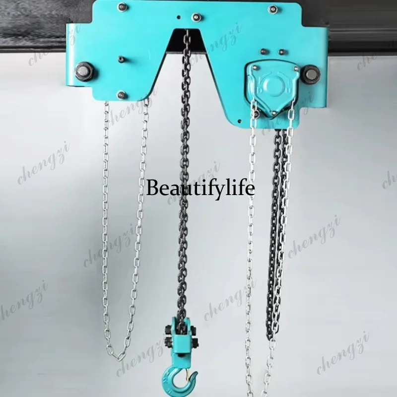 a55  Low Headroom Double Chain - огляд і ціна Heavy Equipment Lift