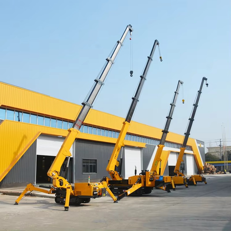 8T Hydraulic Spider Crane Heav - огляд і ціна Heavy Equipment Lift